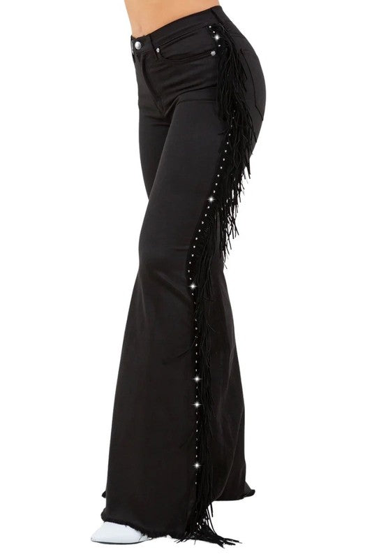 Lone Star Swagger Fringe Fiesta Jeans